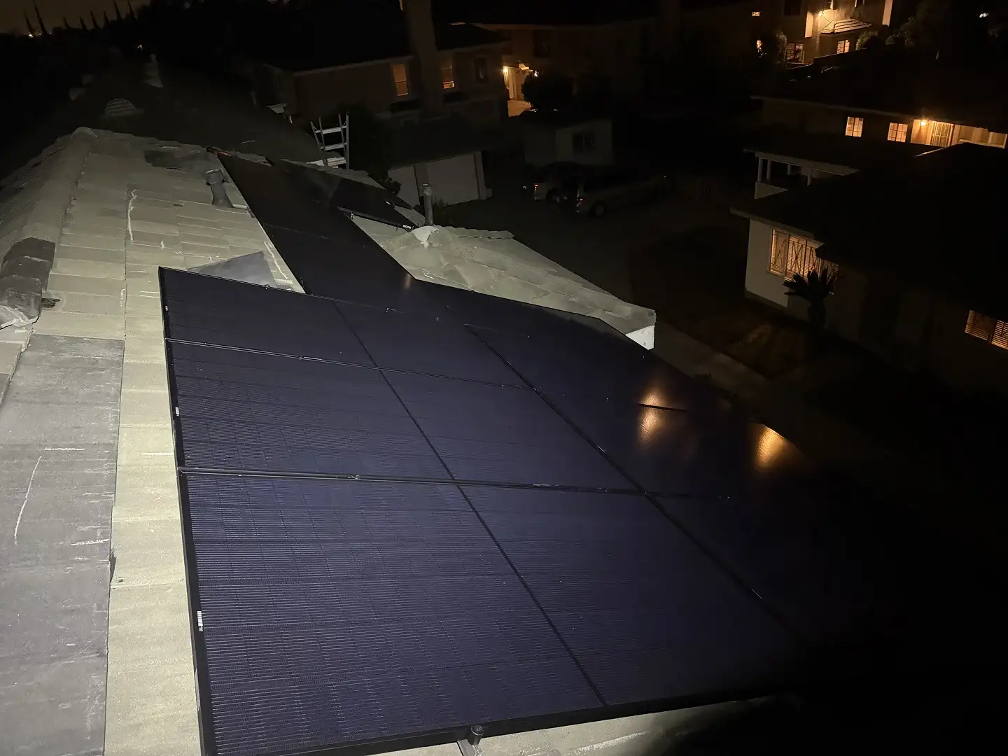 Completed 11.7 kW solar installation on Arcadia residential home