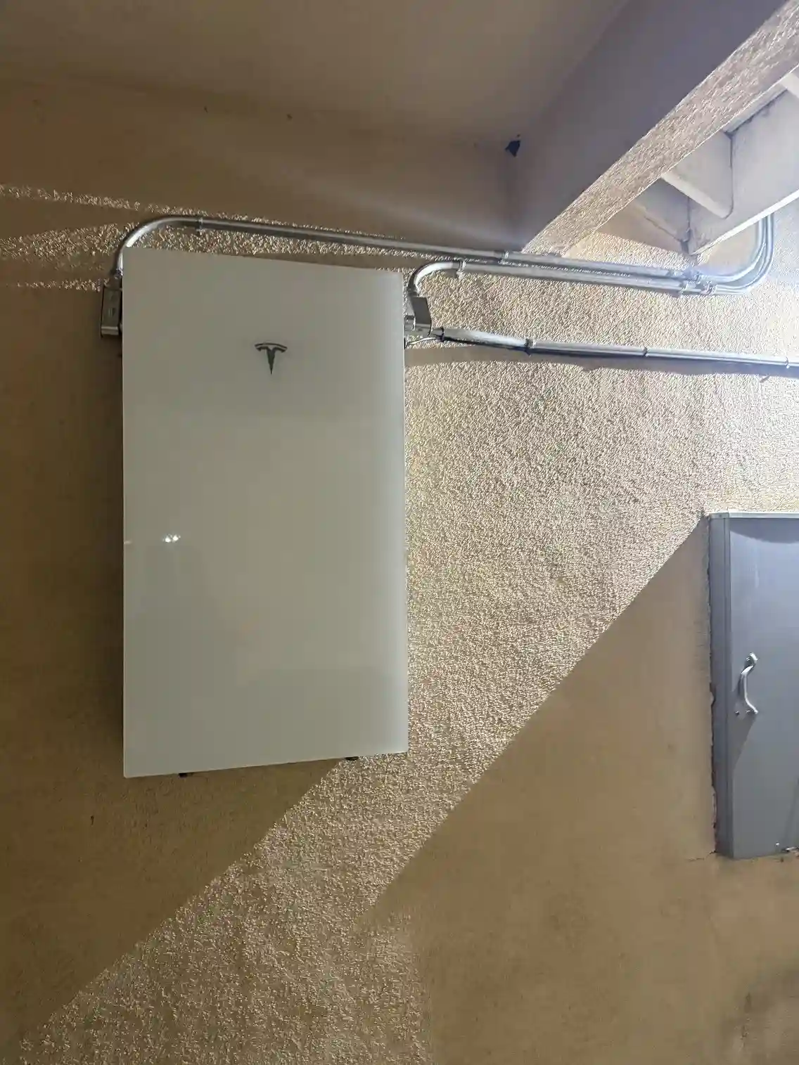 Tesla Powerwall 3 installed on residential wall in Arcadia