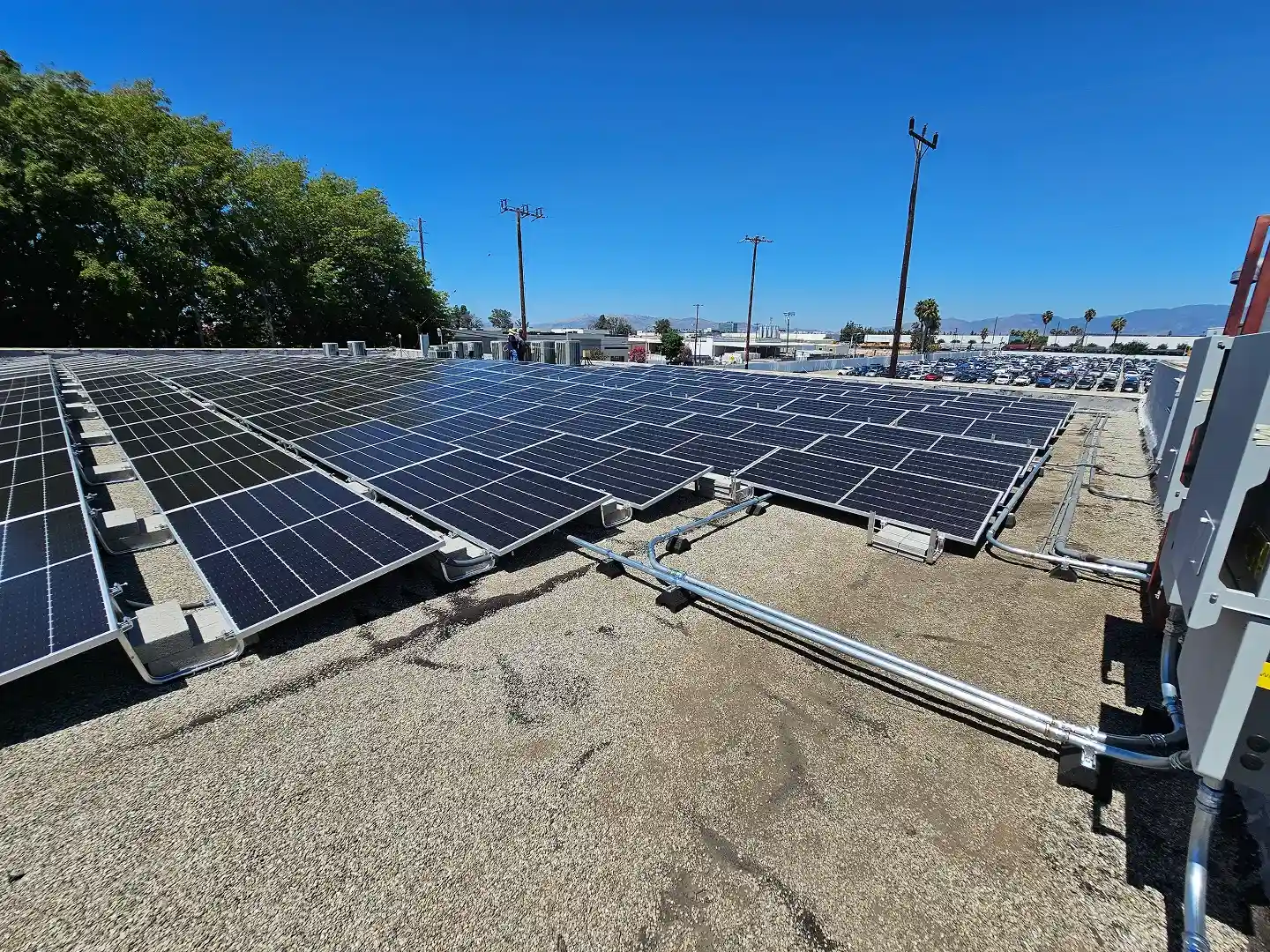 LADBS commercial solar permit final approval, Van Nuys CA