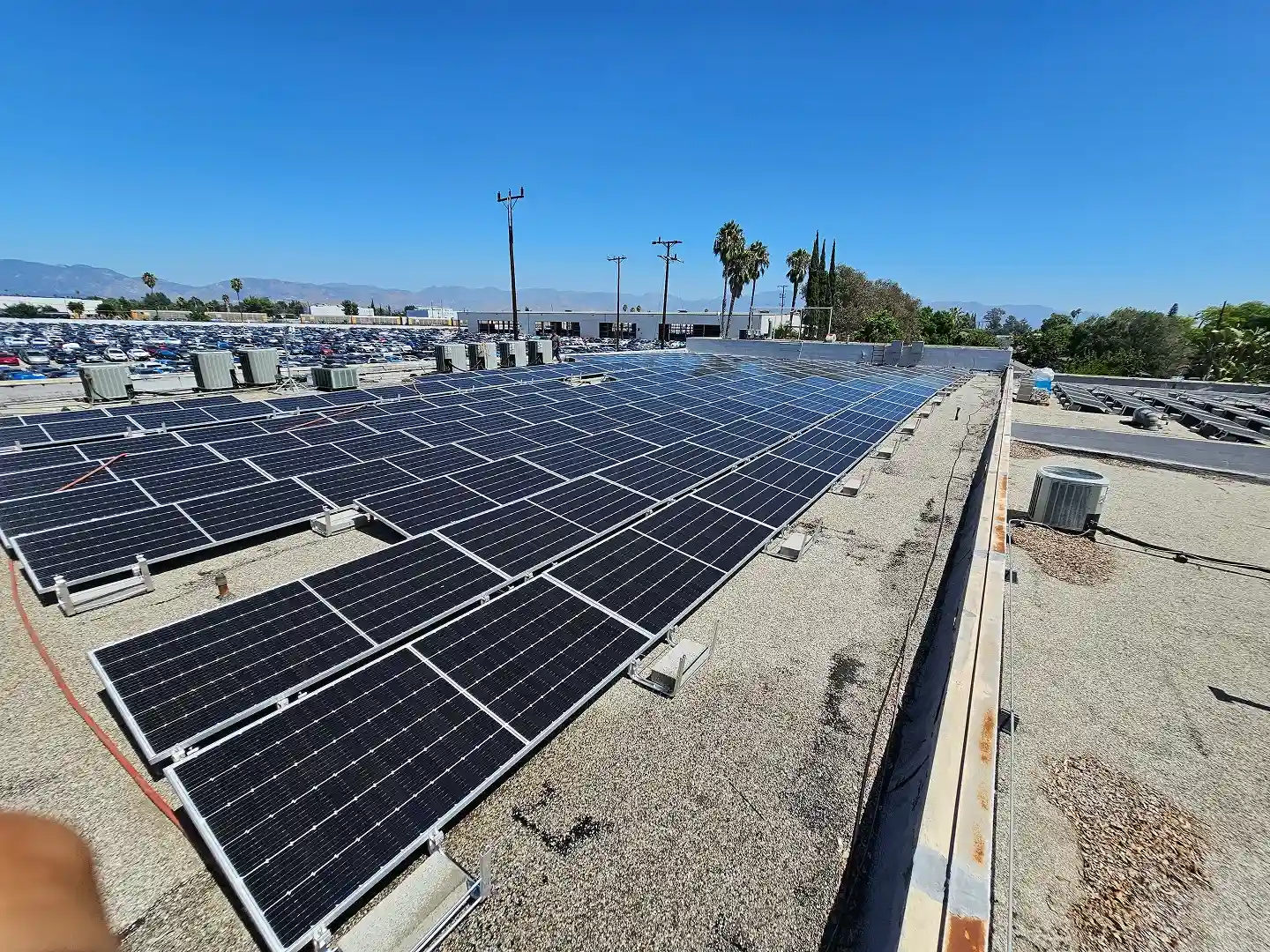 Two Solectria PVI-50 commercial inverters, 480V, Van Nuys installation