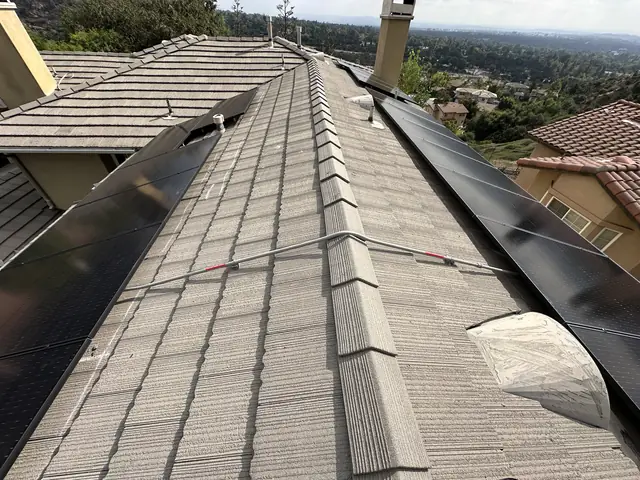 Home solar installation in Altadena, CA