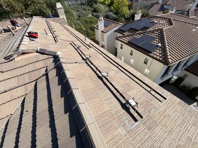Residential PV system installed in Altadena, CA