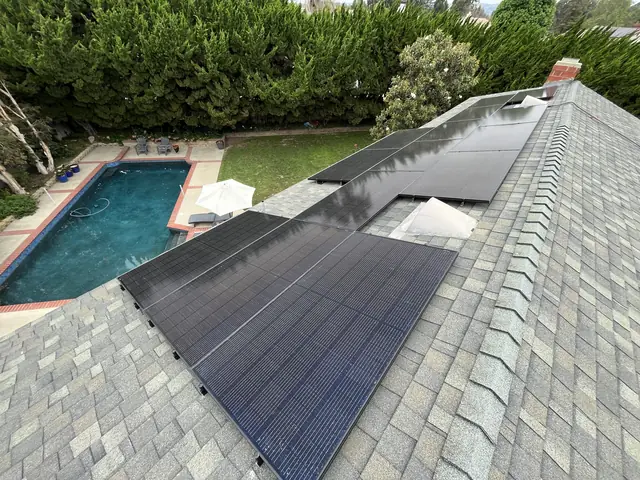 Residential PV system installed in Camarillo, CA