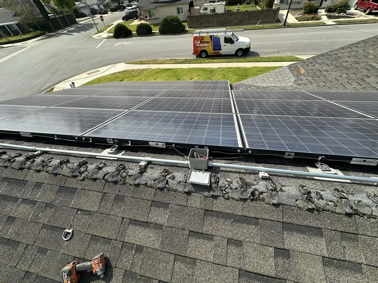 Rooftop solar installation by Cali Energy in Camarillo, CA