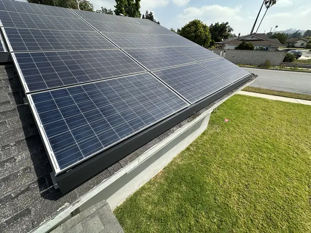 Completed residential solar project in Camarillo, CA