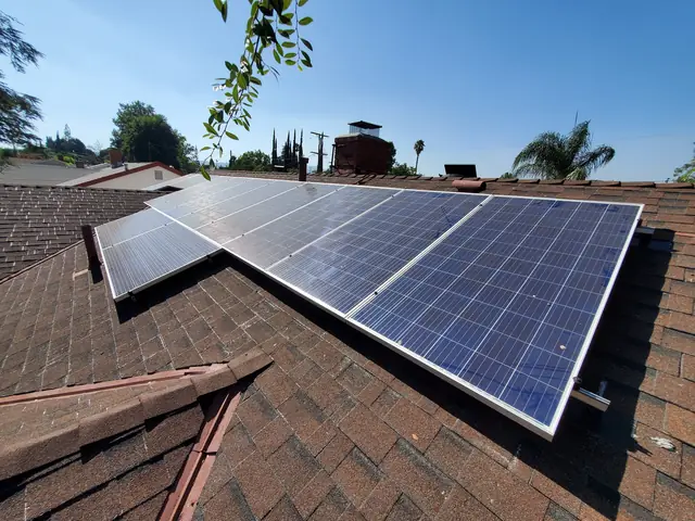 Rooftop solar installation by Cali Energy in Canoga Park, CA
