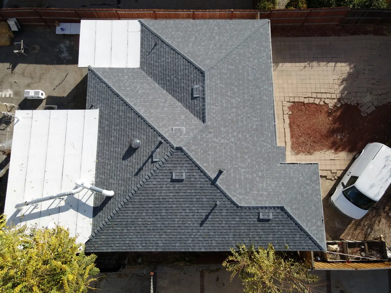 You want a grey roof. The energy code has an opinion
