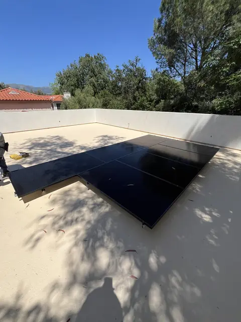 Residential PV system installed in Chatsworth, CA