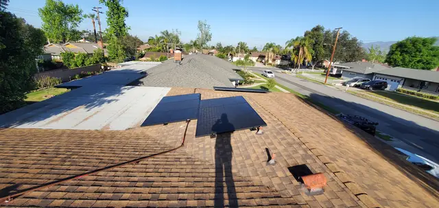 Home solar installation in Covina, CA