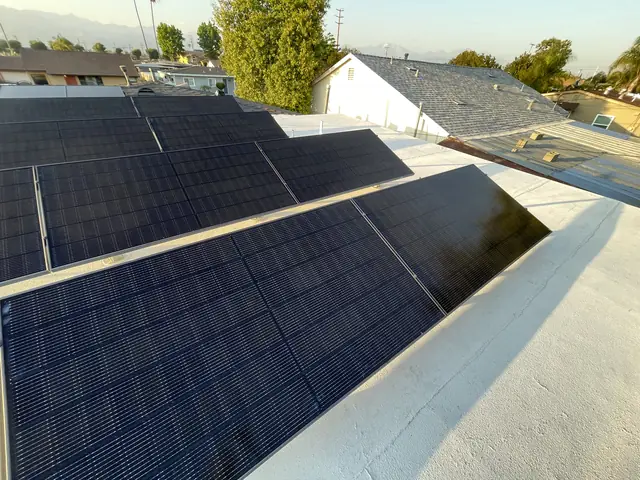 Residential PV system installed in Covina, CA