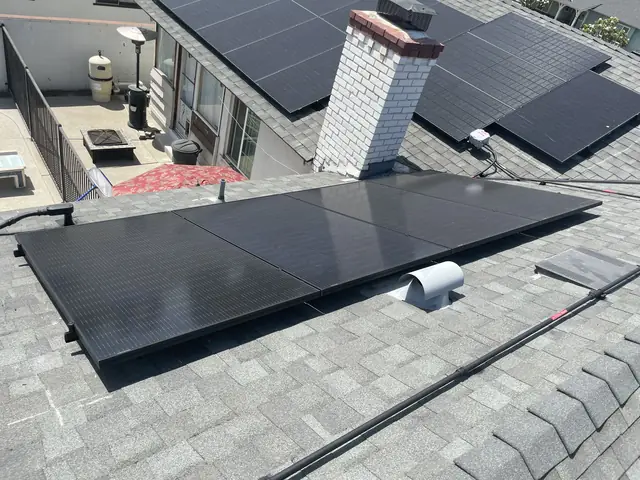 Residential PV system installed in Covina, CA