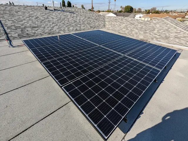 Home solar installation in Covina, CA