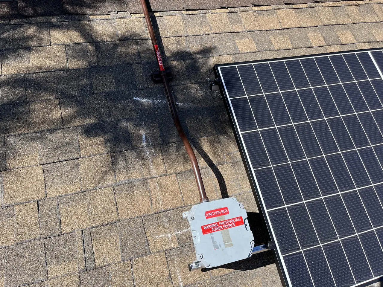 8.51 kW solar array on a composition shingle roof in Covina