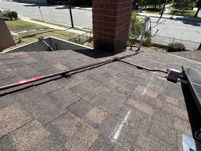 Rooftop solar installation by Cali Energy in Covina, CA