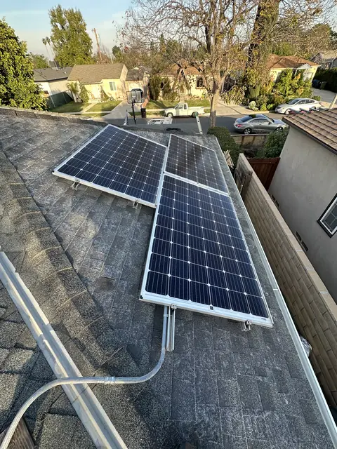 Residential PV system installed in Encino, CA