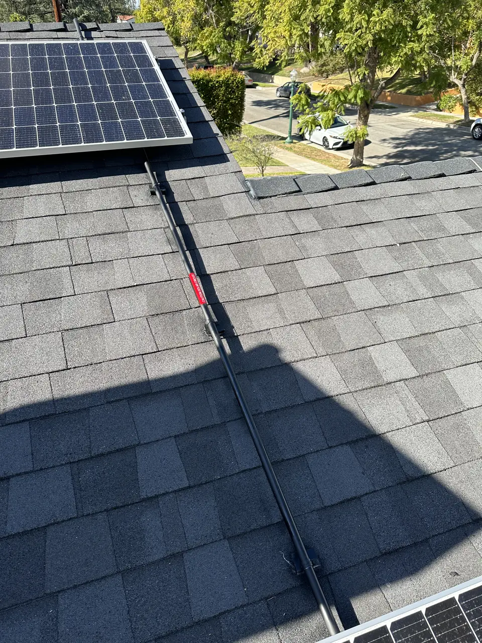 SolarEdge system with an integrated EV charger in Glendale