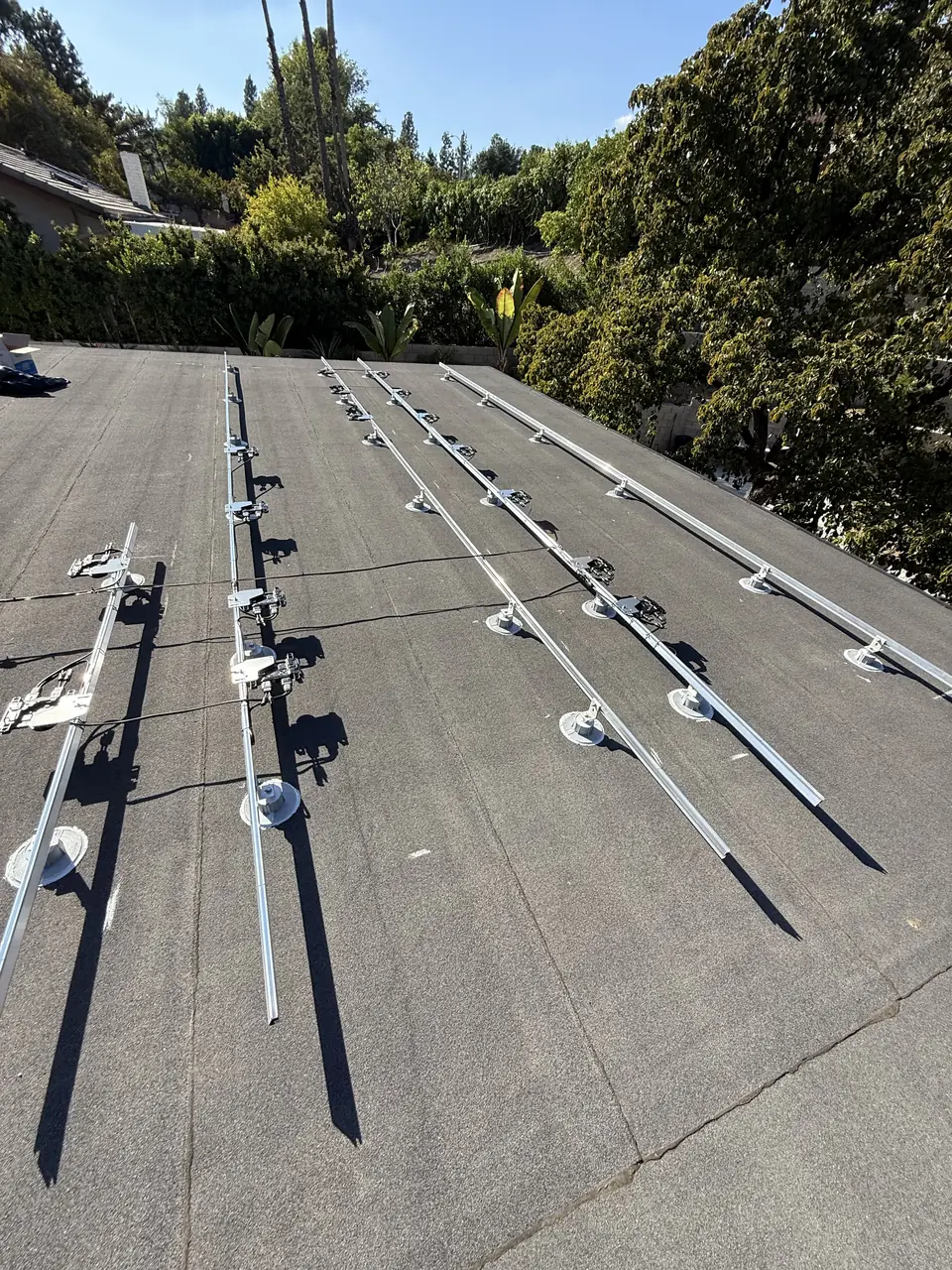 Cali Energy solar installation on a home in Granada Hills, California