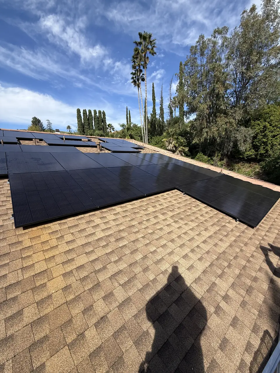 12 kW solar array with Enphase microinverters in Granada Hills
