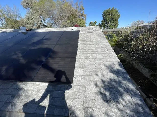 Home solar installation in Granada Hills, CA