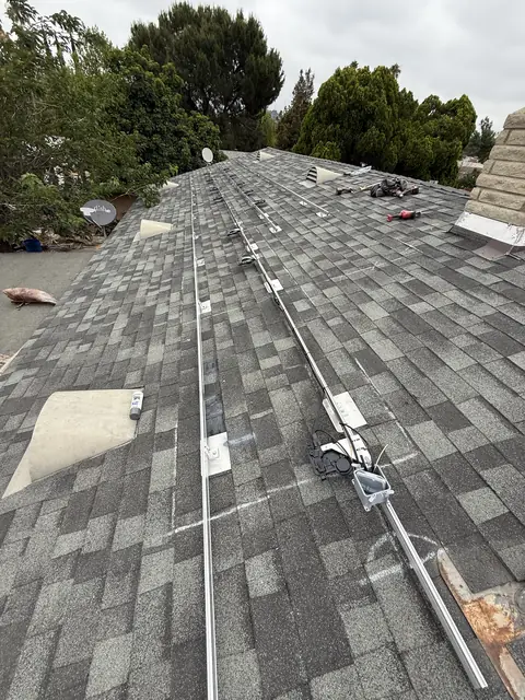 Residential PV system installed in Granada Hills, CA