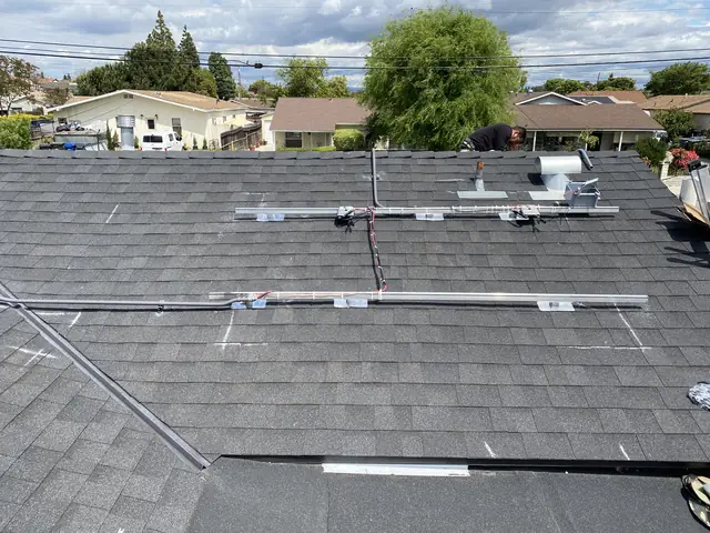 Residential PV system installed in Lakewood, CA