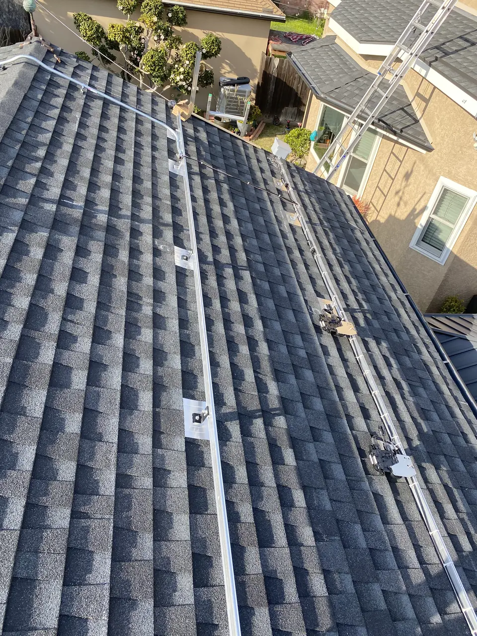 Cali Energy solar installation on a Lakewood home