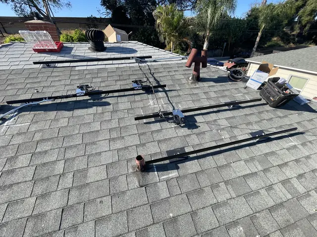 Residential PV system installed in Long Beach, CA