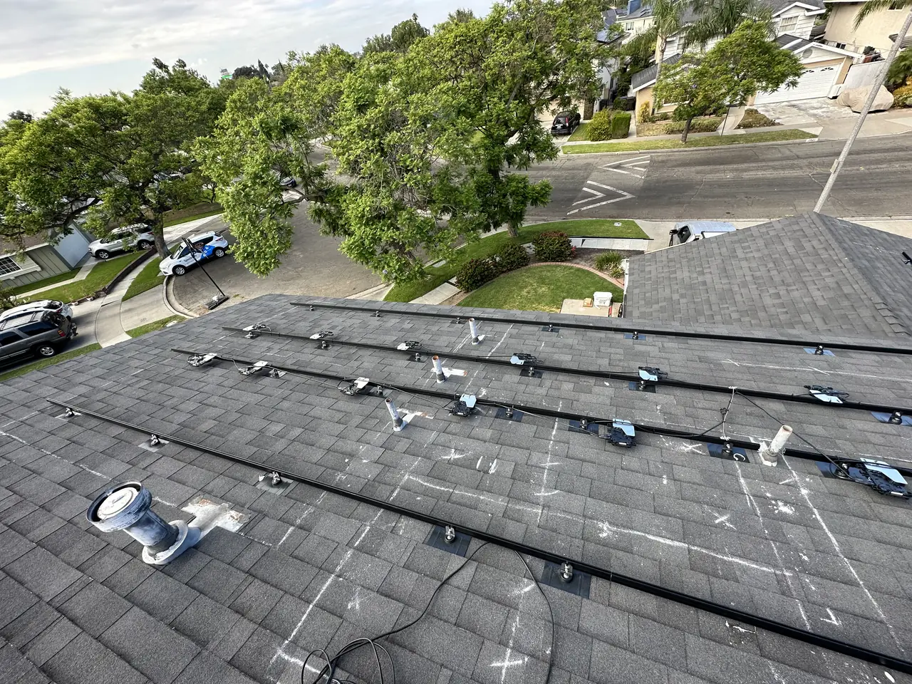 Rooftop solar installation by Cali Energy in Long Beach, CA