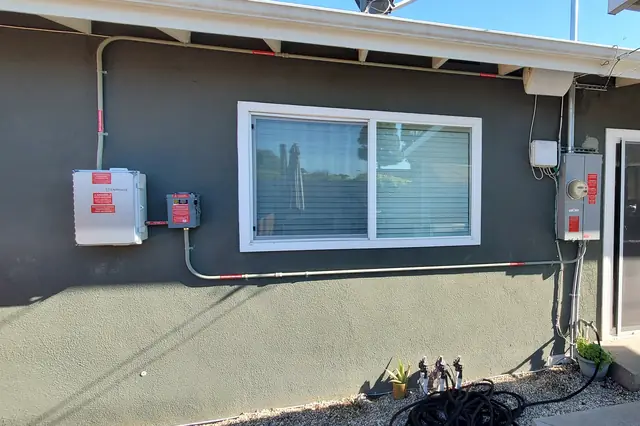 Home solar installation in Long Beach, CA