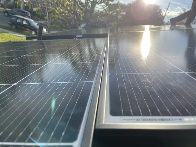 Residential PV system installed in Long Beach, CA