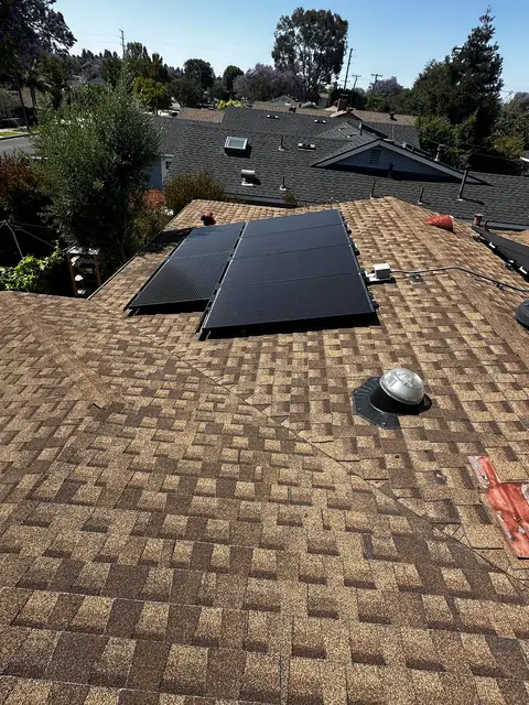 Rooftop solar installation by Cali Energy in Long Beach, CA