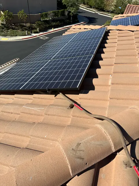 Home solar installation in Los Angeles, CA