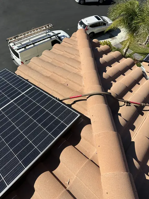 Residential PV system installed in Los Angeles, CA