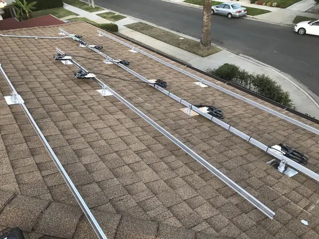 Home solar installation in Los Angeles, CA