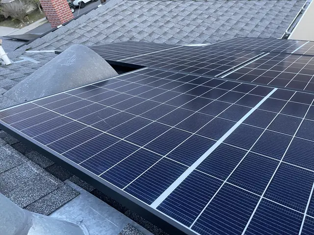Residential PV system installed in Los Angeles, CA