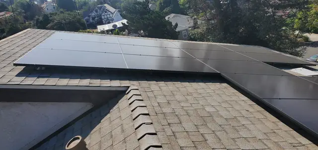 Home solar installation in Los Angeles, CA