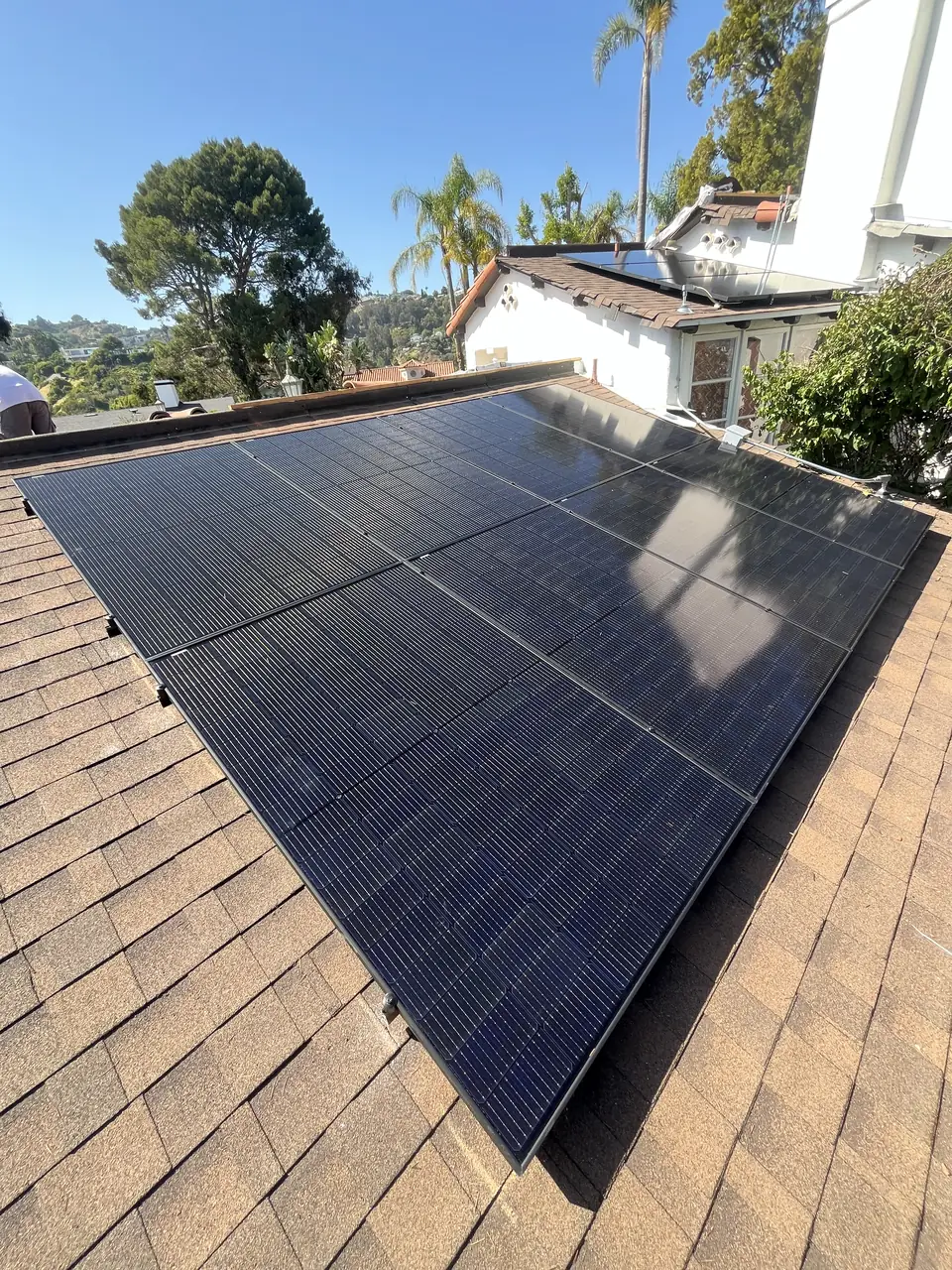 Cali Energy solar installation on a Los Angeles home