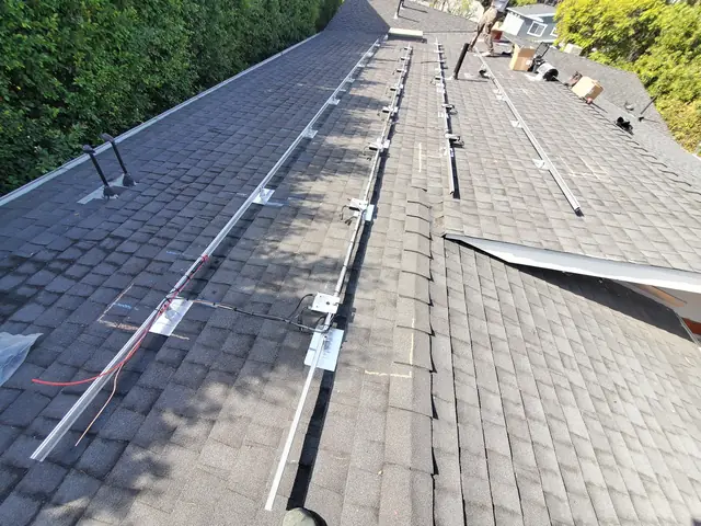 Residential PV system installed in Los Angeles, CA