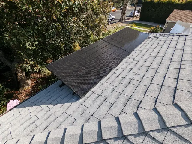 Home solar installation in Los Angeles, CA