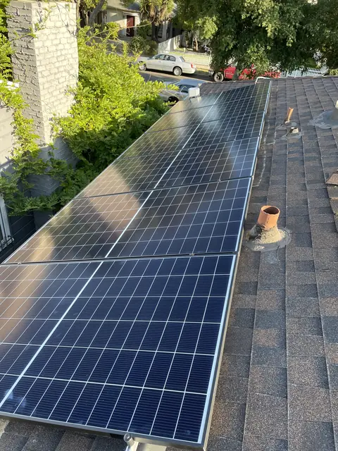 Residential PV system installed in Los Angeles, CA