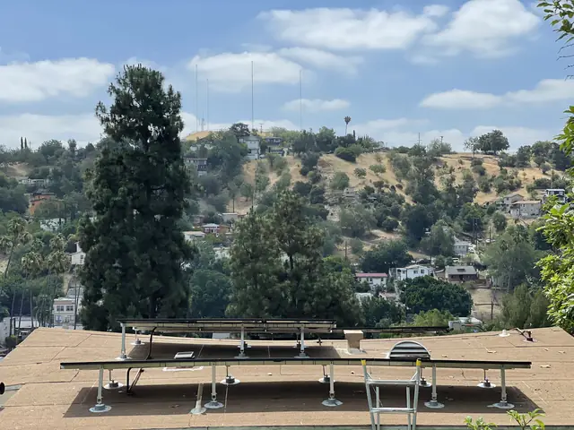 Residential PV system installed in Los Angeles, CA