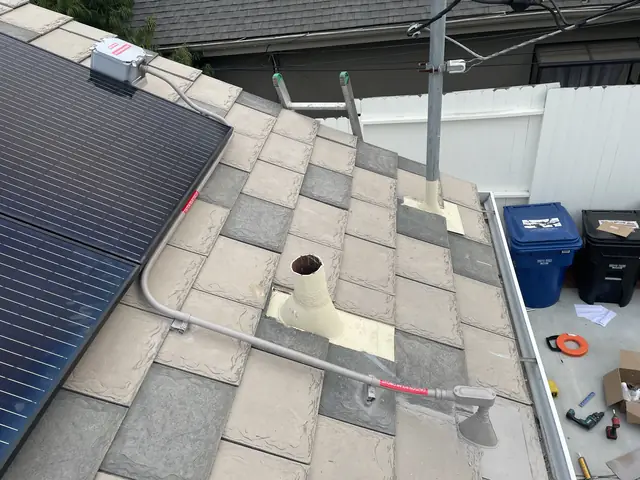Residential PV system installed in Los Angeles, CA