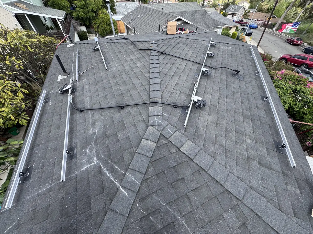 Home solar installation in Los Angeles, CA
