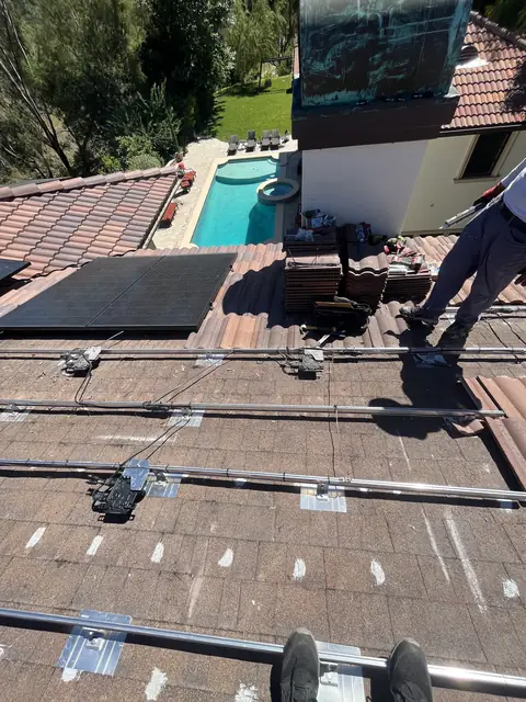 Residential PV system installed in Los Angeles, CA