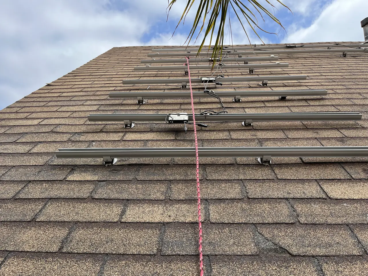 Rooftop solar installation by Cali Energy in Los Angeles, CA