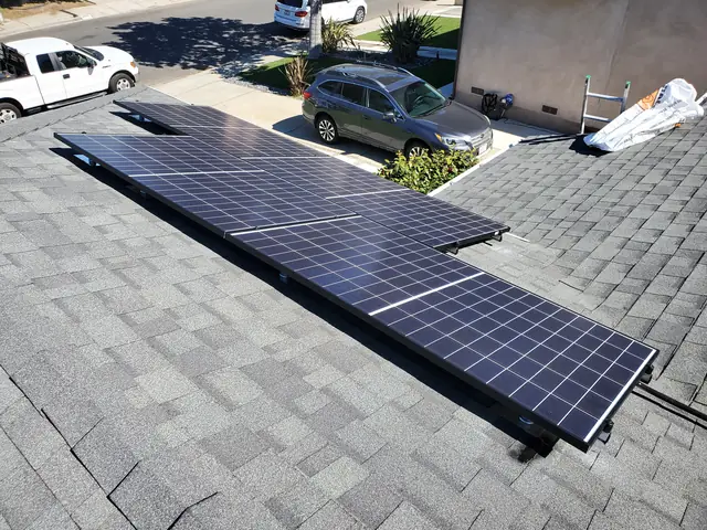 Residential PV system installed in Los Angeles, CA