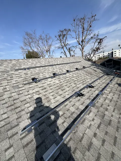 Residential PV system installed in Los Angeles, CA