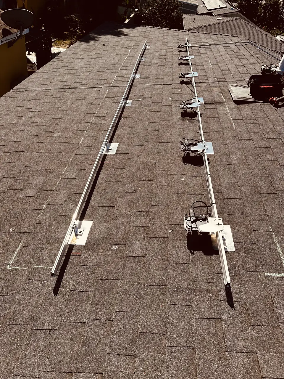 Home solar installation in Los Angeles, CA