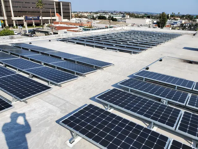 Residential PV system installed in Los Angeles, CA