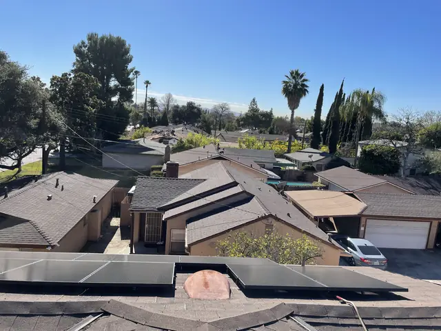 Home solar installation in Monrovia, CA